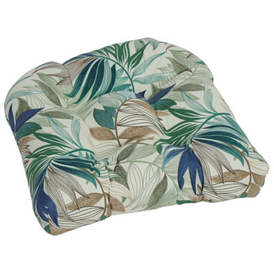 19-Inch Rounded Back Outdoor Chair Cushion