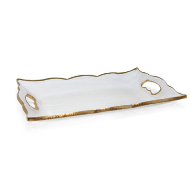 Assiette décorative en verre Ghillies
