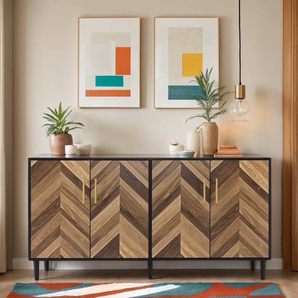 George Oliver Helenann 4 - Door Accent Cabinet & Reviews | Wayfair