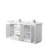 Strada 66'' Double Bathroom Vanity with Quartz Top-92723691-92723688-98247766
