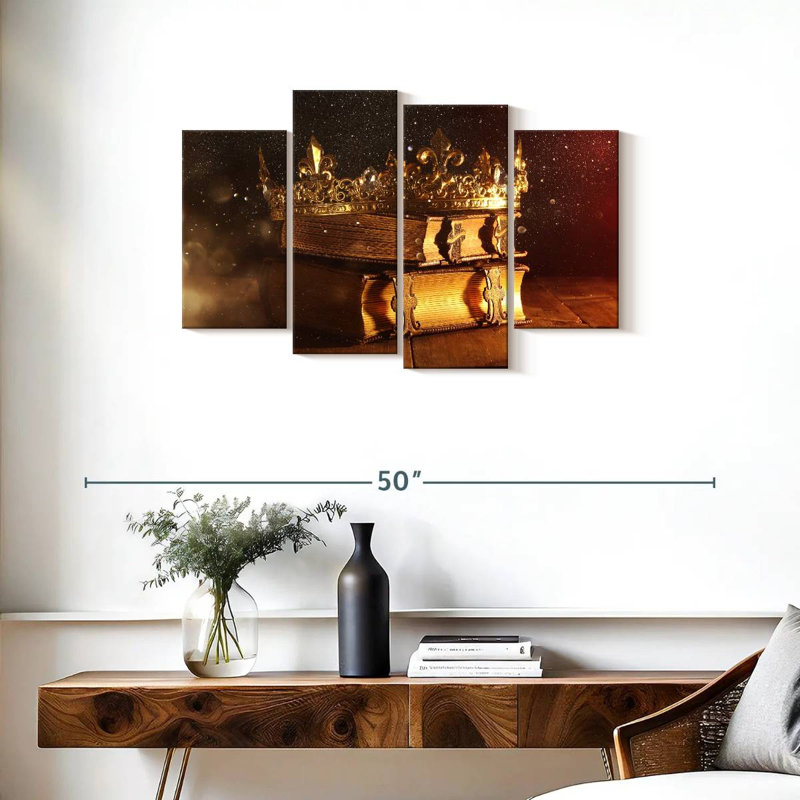 Kerner Gold Dust Crown, 22" H x 36" W