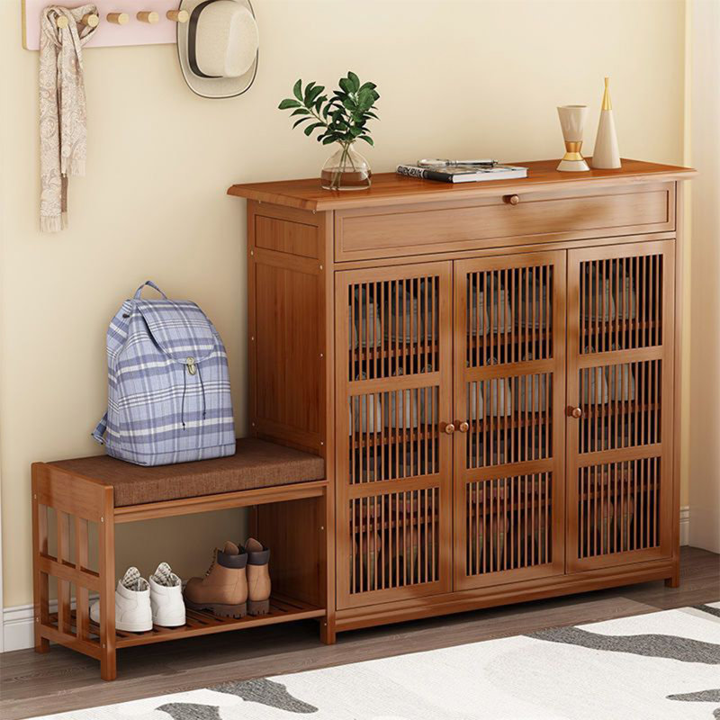 22 Pair Shoe Storage Bench