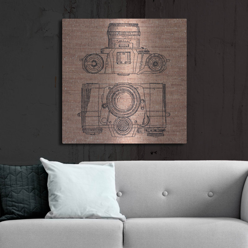 " Cork Camera " by Kamdon Kreations, 36" H x 36" W