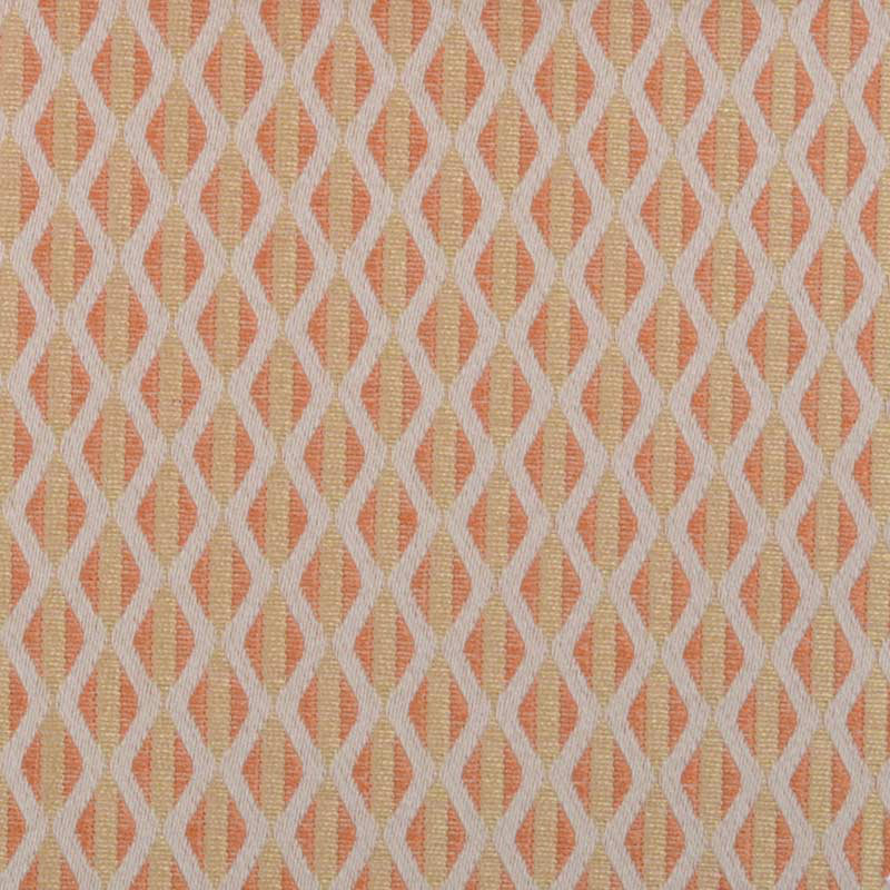Beau Monde Prints & Wovens Fabric, Tangerine