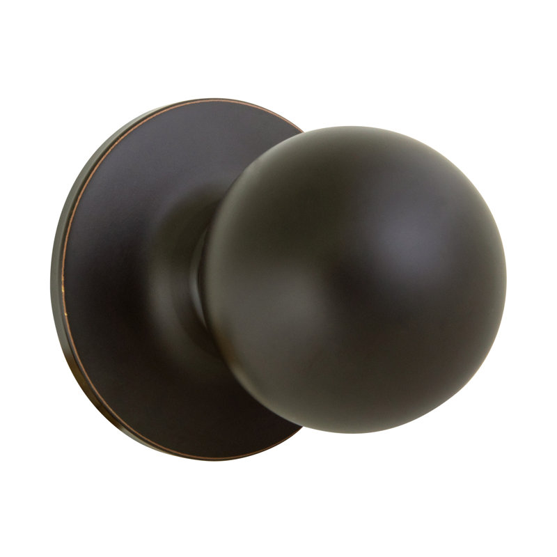 Ball Pasage Hall/Closet Door Knob, Oil Rubbed Bronze