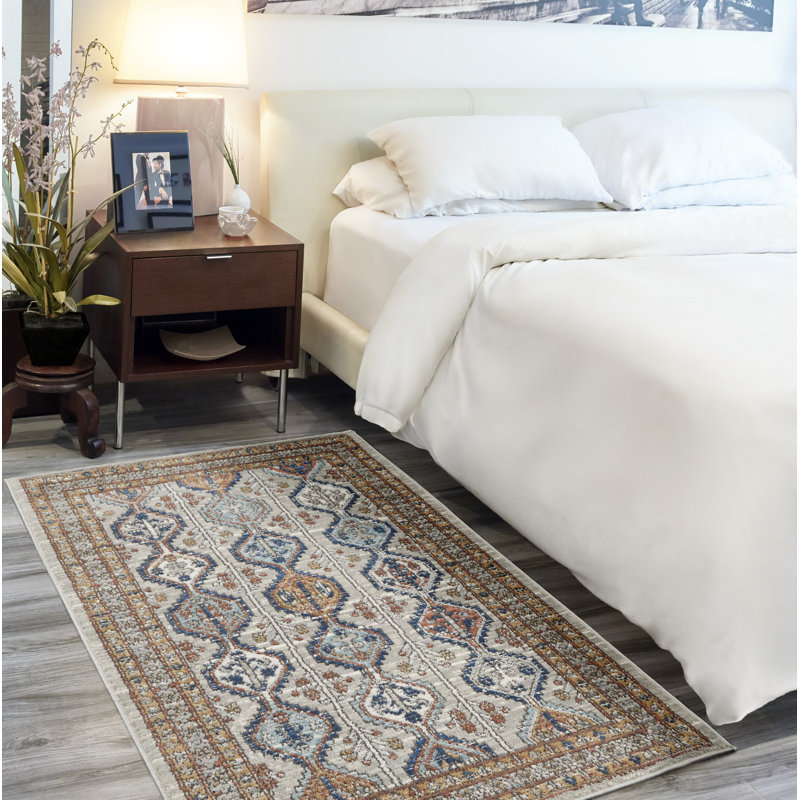 Tapis beige Freeda, Rectangle 3 pi x 5 pi