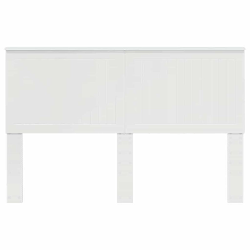 Panel Headboard, EU Double - 150 x 200 cm, Gloss White