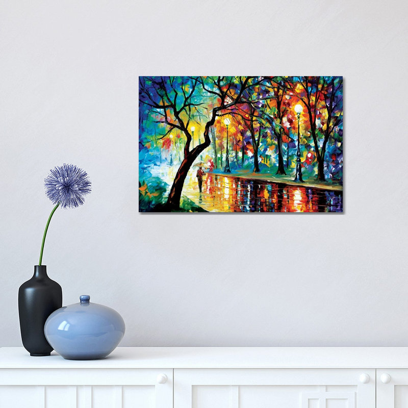 Dark Night II by Leonid Afremov - Painting on Canvas, Wrapped Canvas, 66.04 cm H x 45.72 cm W x 3.175 cm D