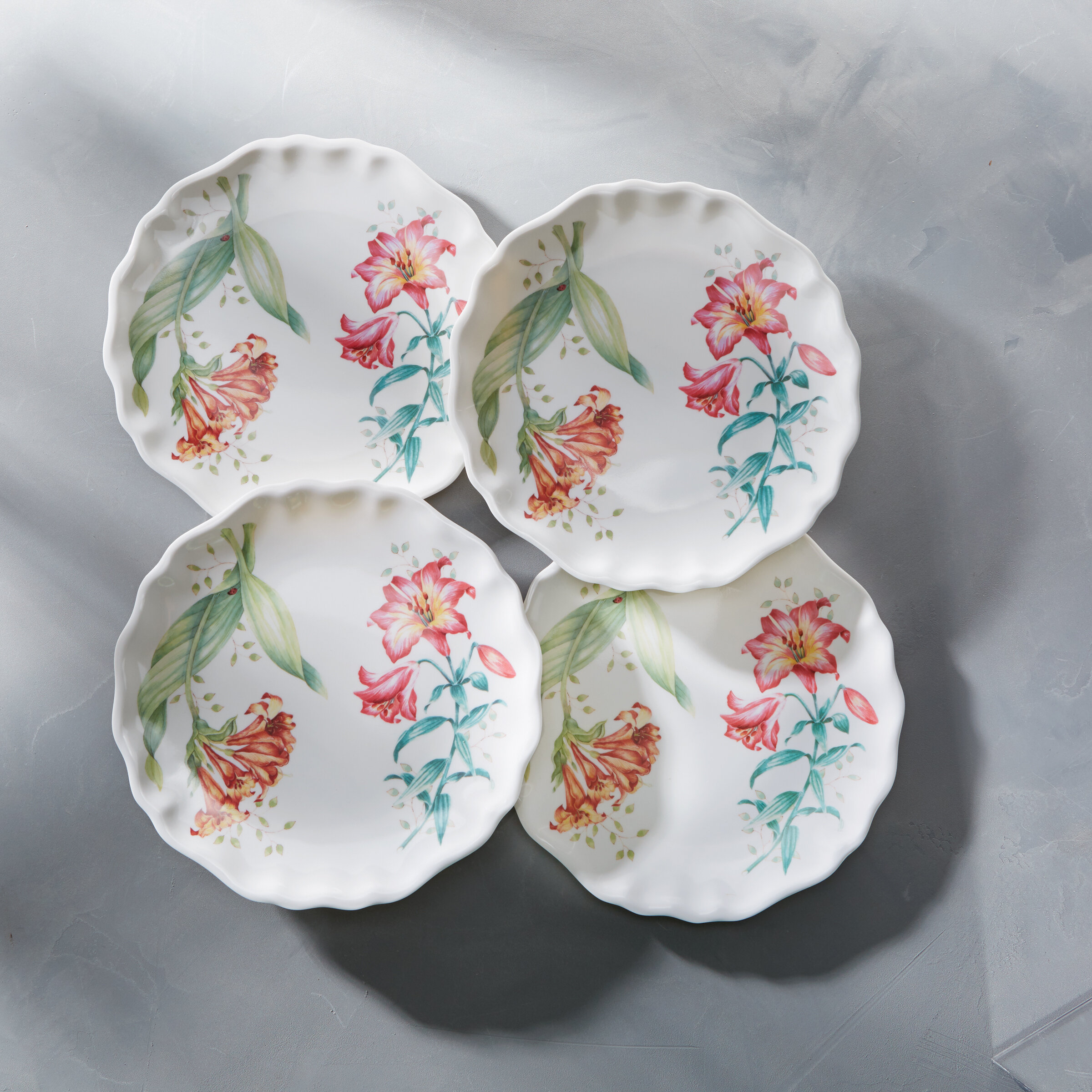 Lenox Butterfly Meadow Melamine 9 Melamine Accent Plate Reviews Wayfair