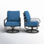 Ensemble de 2 chaises de patio en métal avec coussins Argirios-98143859