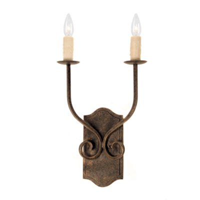 Samuel 2 - Light Candle Wall Light