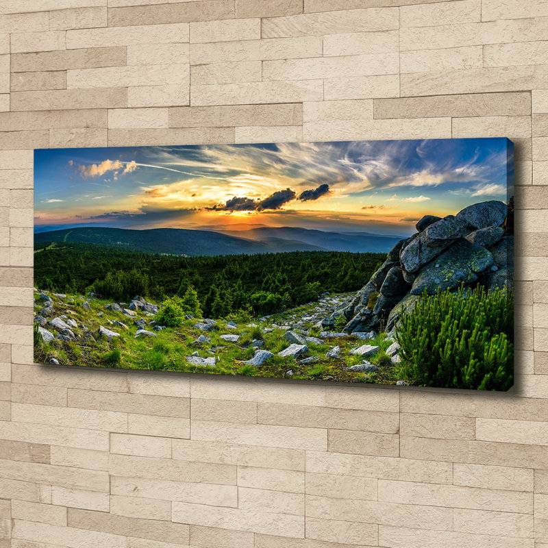 Mountain Panorama - Wrapped Canvas Print
