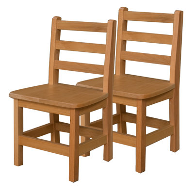Hardwood Ladderback Chair-Carton of (2)