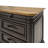 Shaan Executive Desk with Built-In Electrical Outlet