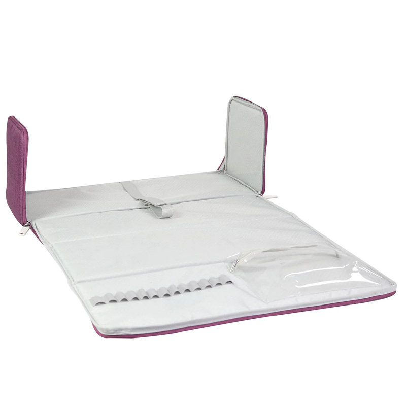 Latitude Run Fabric Storage Bag, 20.3 cm H x 22.9 cm W x 55.9 cm D, Purple