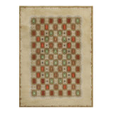 One-of-a-Kind 8'4”x11'4” Hand Knotted Area Rug