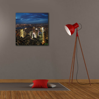 'NYC Times Square' by Nina Papiorek, Canvas Wall Art