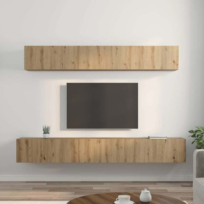 TV Cabinet Set 5 Pcs 80 X 30 X 30 Cm Medium
