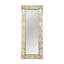 Miroir sculpté rectangulaire (comprend uniquement un miroir)