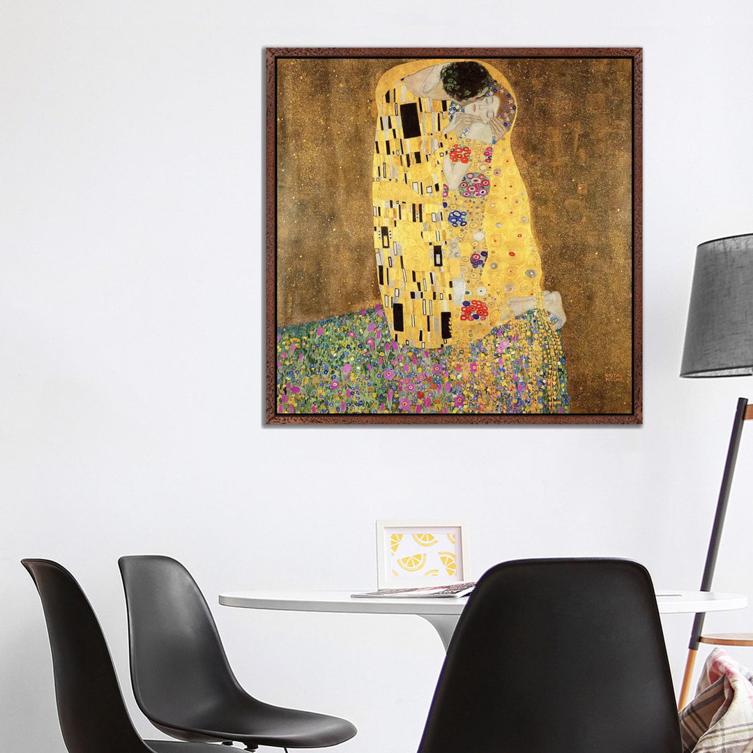 The Kiss by Gustav Klimt - Painting on Canvas