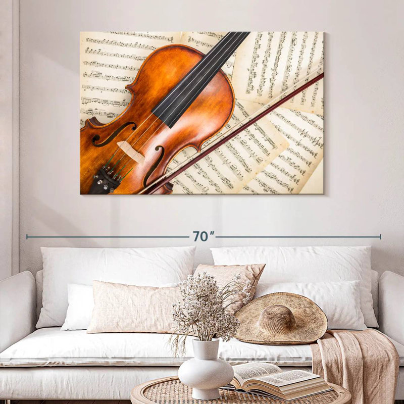 Abarca Violin, 32" H x 48" W