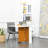 Torpoint Extendable Oak Dining Table-714627554-714627486