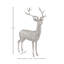 Cerf debout en résine Highlands