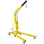 Grue de levage de moteur pliable de 2 tonnes avec grue pour atelier de levage de grue, acier robuste avec 6 roulettes en fer (jaune)-127957867