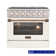 Custom Pro-Style 36 in. 5.2 cu. ft. 6-Burner Freestanding Gas Range with Convection Oven