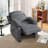 36.61'' Wide Modern Ergonomic Electric Power Recliner Chair With Remote Control, Easy-To-Clean Legs For Living Room (Set Of 2)-805507011