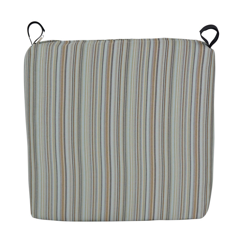Outdoor 3'' Seat Cushion, Rydell Spray