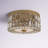 Catara Glass Flush Mount