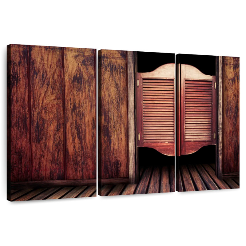 Lilie Saloon Door, 32" H x 50" W