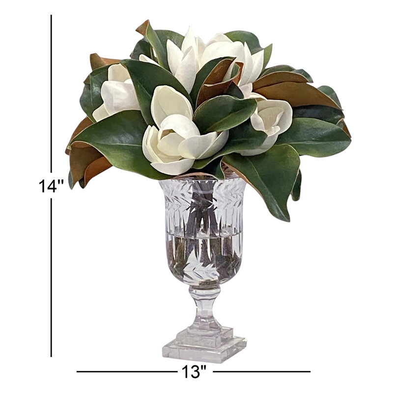 Magnolia Centerpiece in Vase