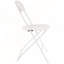 Ensemble de 4 chaises pliantes avec structure en métal robuste