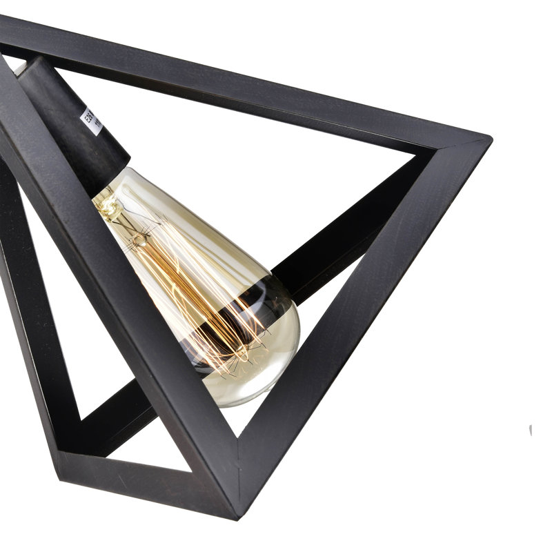 Merriam 3 - Light Brownish Black Kitchen Island Pendant