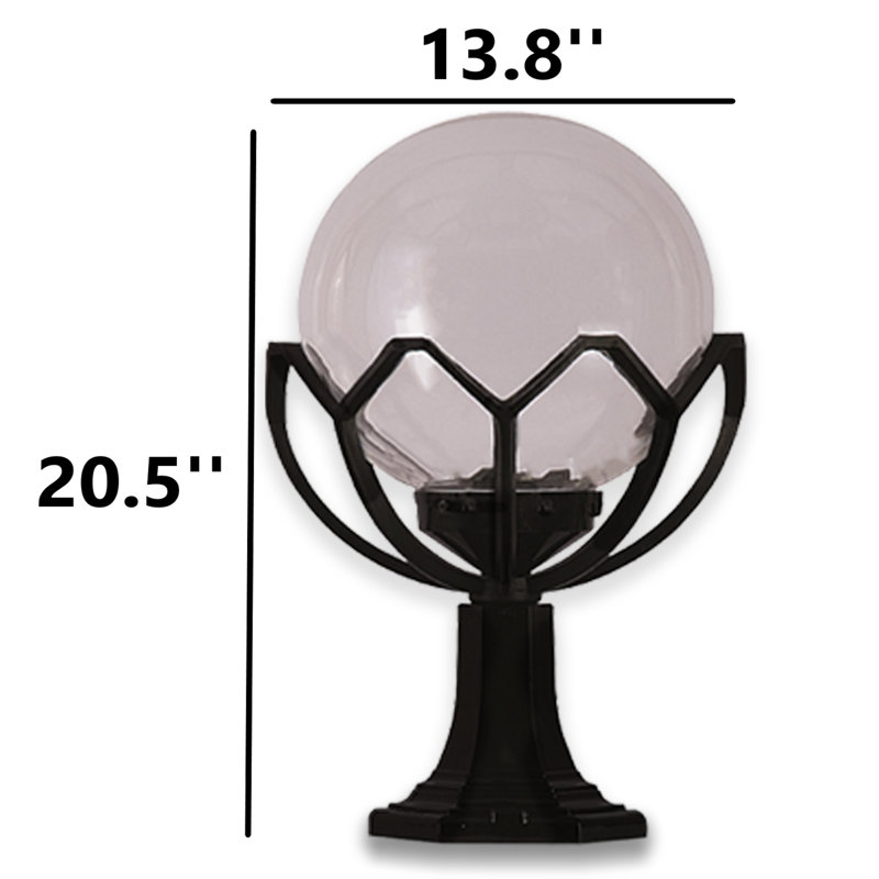 Lampadaire extérieur Globe