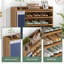 Armoire de rangement à chaussures 70Cm à 6 niveaux avec portes, organisateur de vestibule pour le couloir