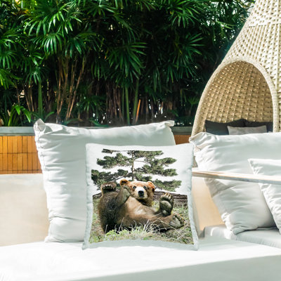 Coussin extérieur Playful Bear