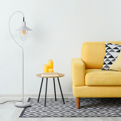 Lampe sur pied DEL à bras pivotant 33 po Austelle