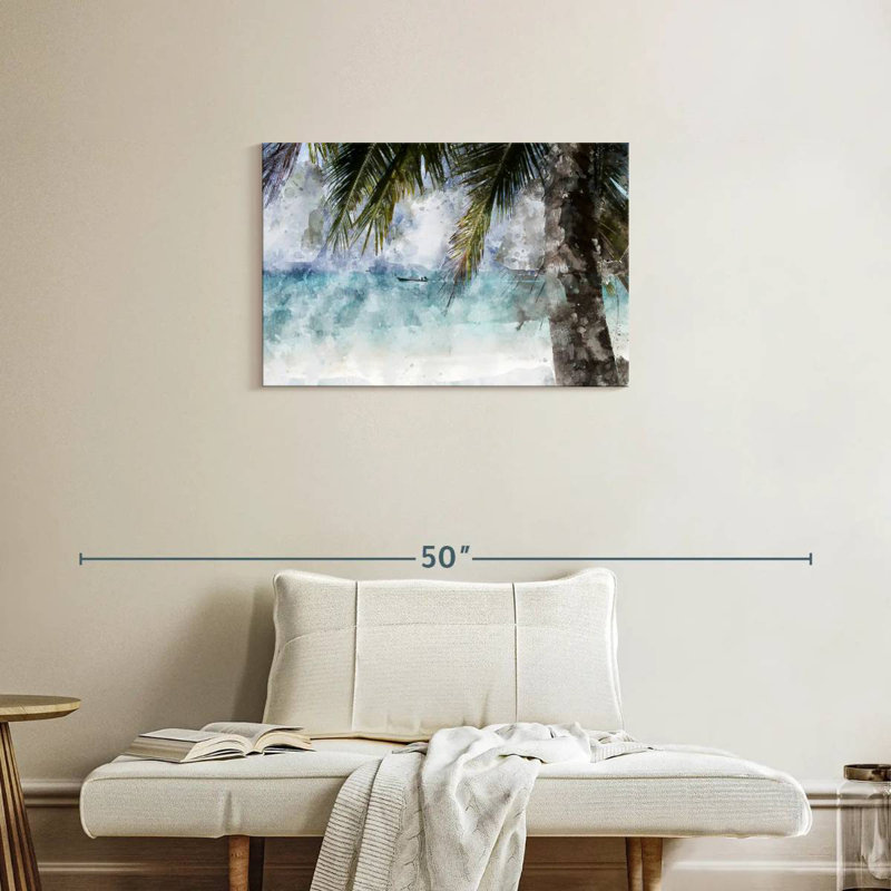 Gillard Palm Tree Abstract, 20" H x 30" W