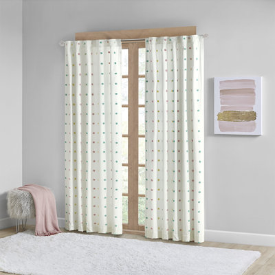 Delanda Cotton Single Curtain Panel