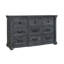 Commode grise pour le salon-1277930407