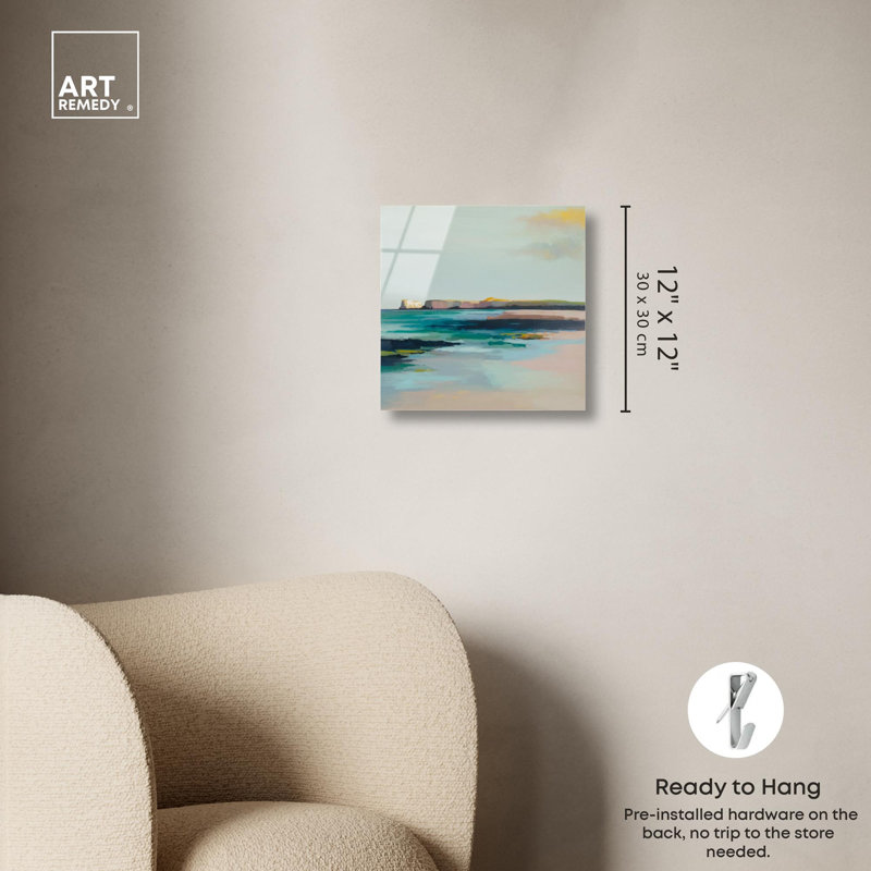 «Coastal Views» par Art Remedy, H 12 po x l 12 po
