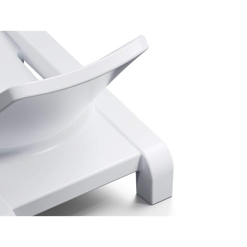 Deck Outdoor Chaise Lounge, Highcloue White