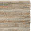 Tapis bleu en jute / coton tissé à la main Doleman-79188718