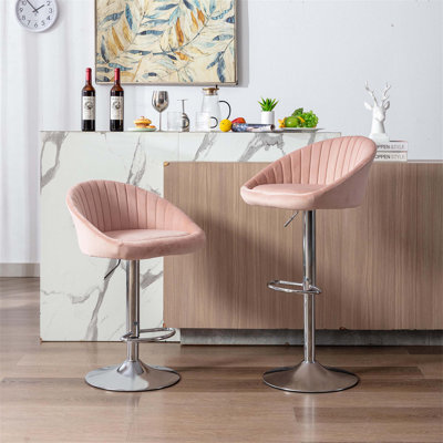 Tabouret de bar et de comptoir pivotant Mercer41 (ensemble de 2)
