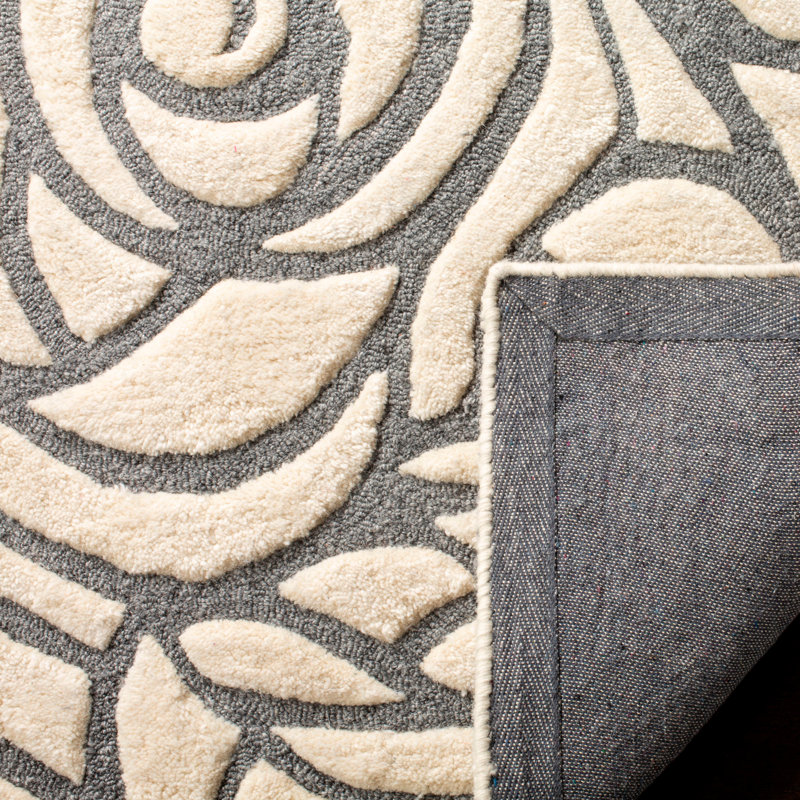 Atsushi Hand Tufted Performance Floral Rug, Rectangle 8' x 10'