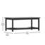 Zeilin Indoor/Outdoor Poly Resin 2-Tier Adirondack Coffee Table-1802684285
