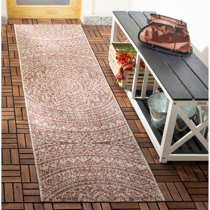 Tapis d'intérieur / extérieur Amedee Performance, Tapis de couloir 2 pi 3 po x 10 pi